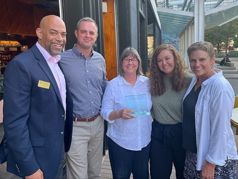 Tony Price, Caleb Recker, Michelle Harder, Jessie Harder, and Sarah Hardin.