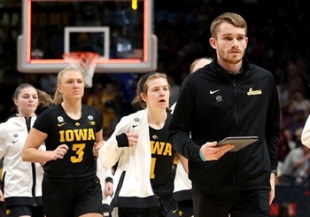 Will McIntire on the court