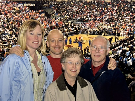 Matheson Family at Final Four