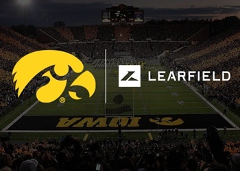 Learfield and Tiger Hawk logos