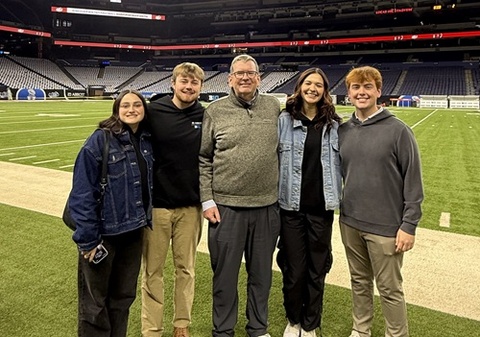 UISRM case team on football field