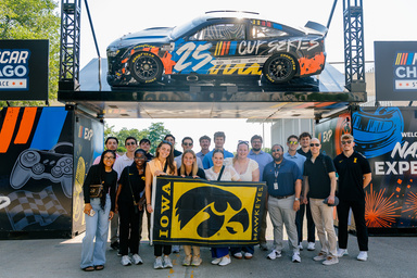 NASCAR Practicum students image