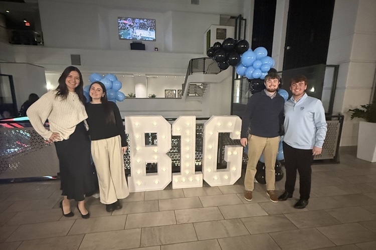 UISRM case team at welcome event