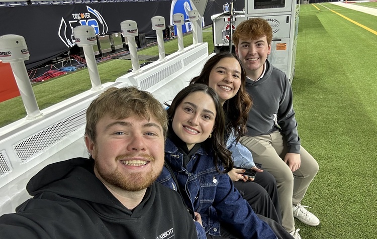 UISRM case team on sideline