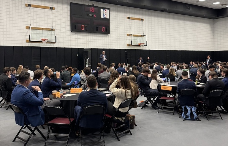 Cleveland welcome event audience