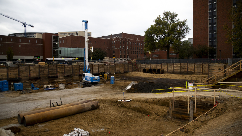 Construction site of HSAB